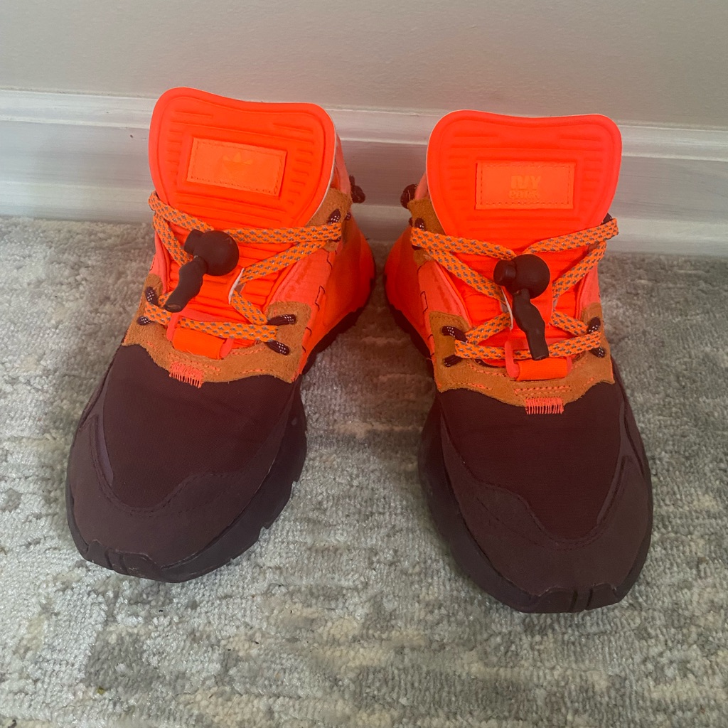 Adidas Ivy Park X Nite Jogger “Maroon & Solar Orange”